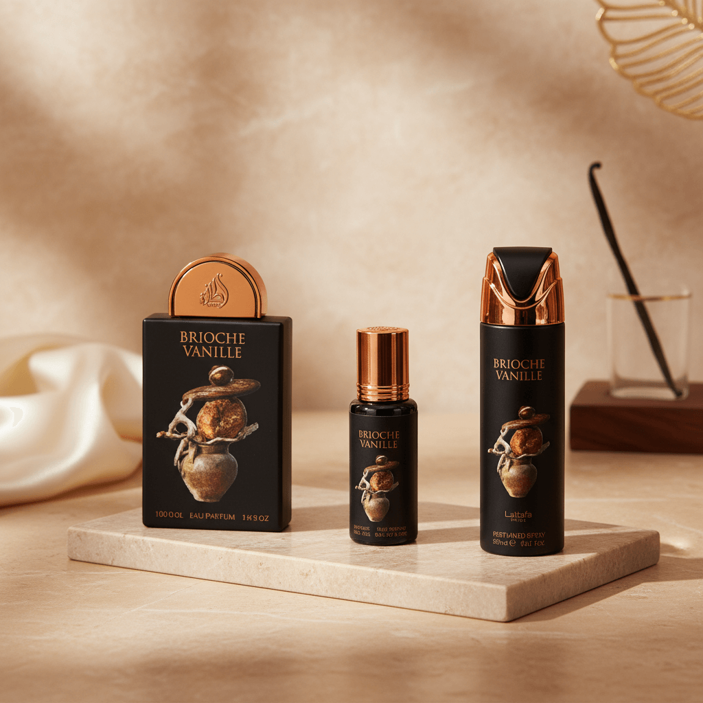 Lattafa Pride Brioche Vanille 3-Piece Gift Set