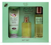 Al Rehab Choco Musk Pistachio 3-Piece Gift Set