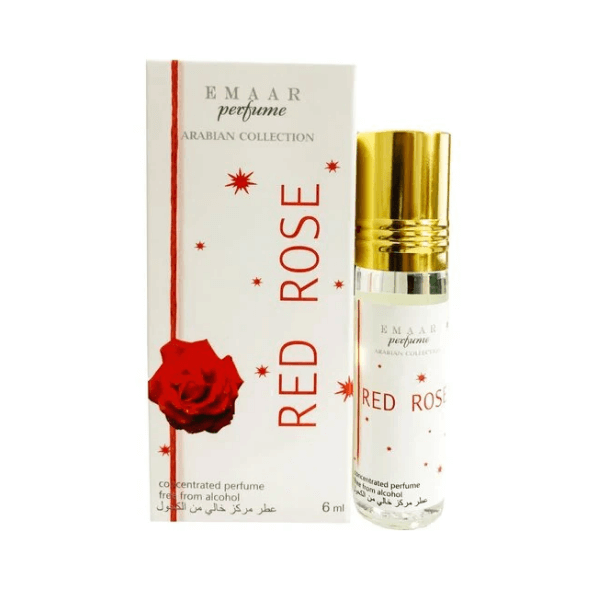 Al Rehab Red Rose Concentrated Perfume Oil 6 mL / 0.2 oz