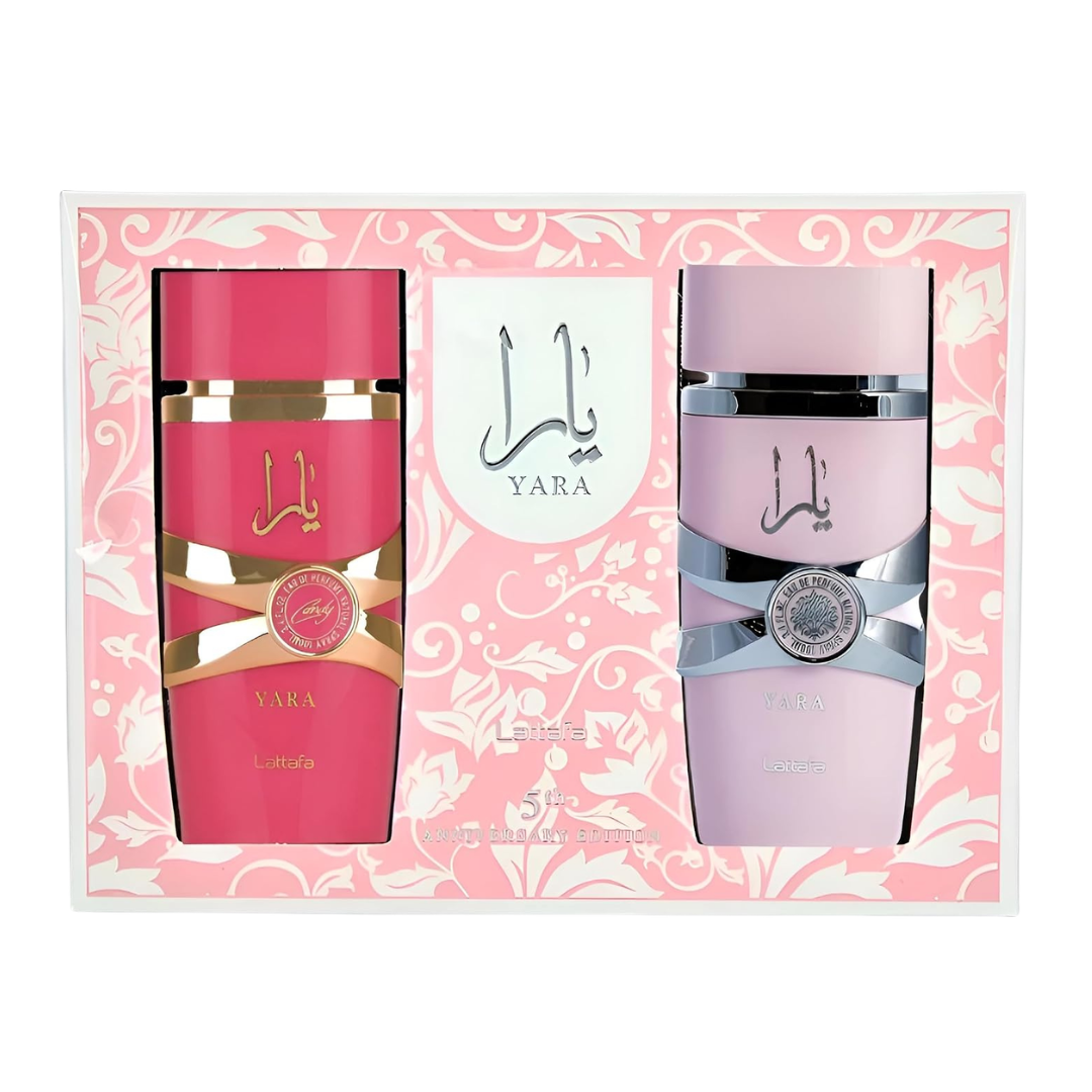 Lattafa Yara 5th Anniversary 2-Piece Gift Set