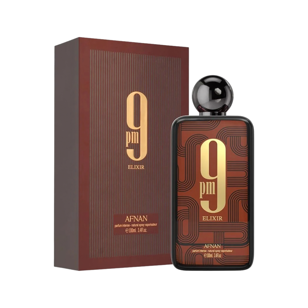 Afnan 9 PM Elixir Extrait Unisex 100 mL / 3.4 oz