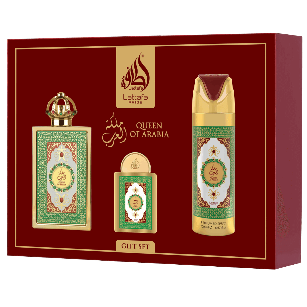 Lattafa Pride Queen of Arabia 3-Piece Gift Set for Women