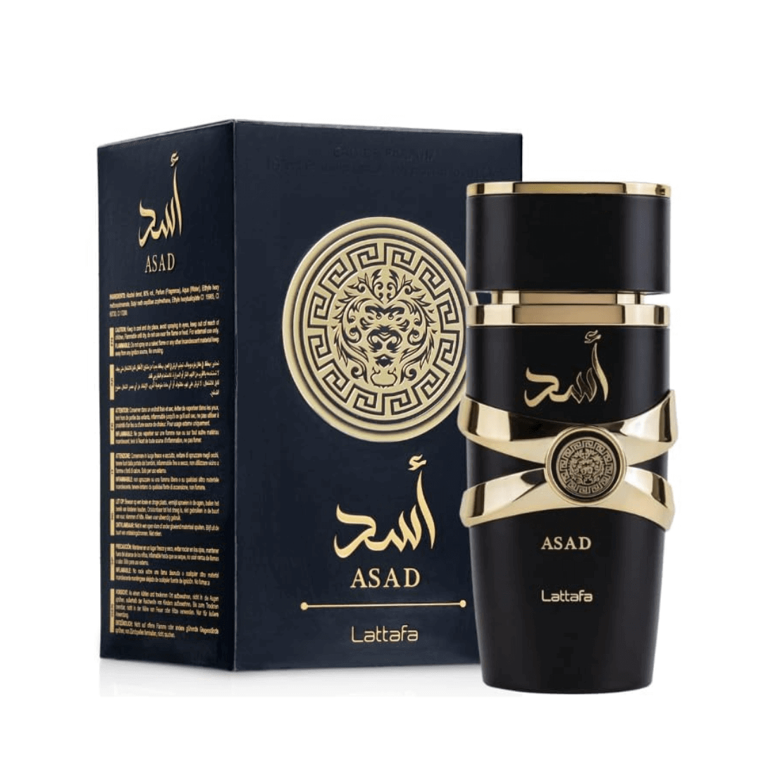 Lattafa Asad Black EDP for Men 100 mL / 3.4 oz