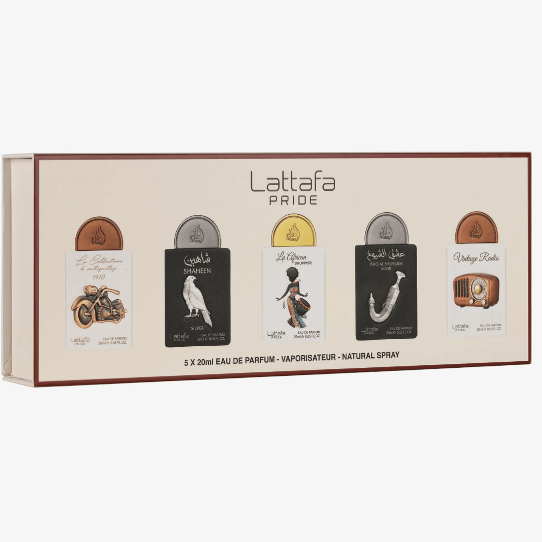Lattafa Pride Mini Collection 5-Piece Gift Set 5 x EDP 20 mL / 0.7 oz