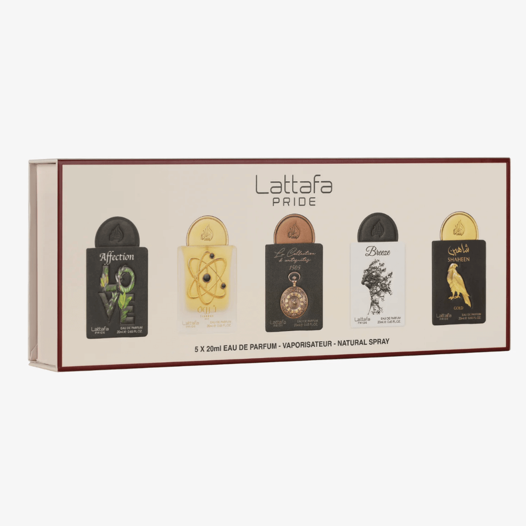 Lattafa Pride Affection Mini 5-Piece Gift Set 5 x EDP 20 mL / 0.7 oz