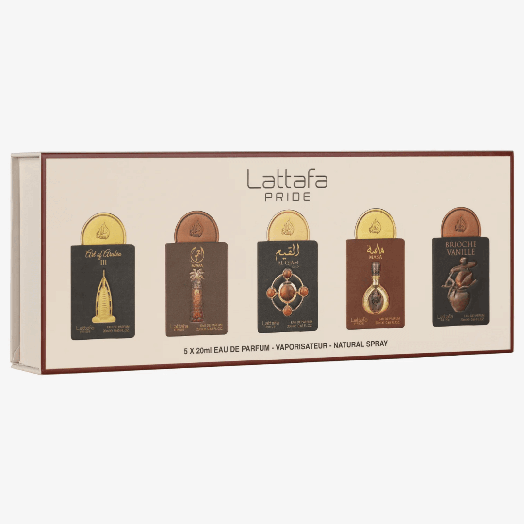 Lattafa Pride Art of Arabia III 5-Piece Gift Set 5 x EDP 20 mL / 0.7 oz