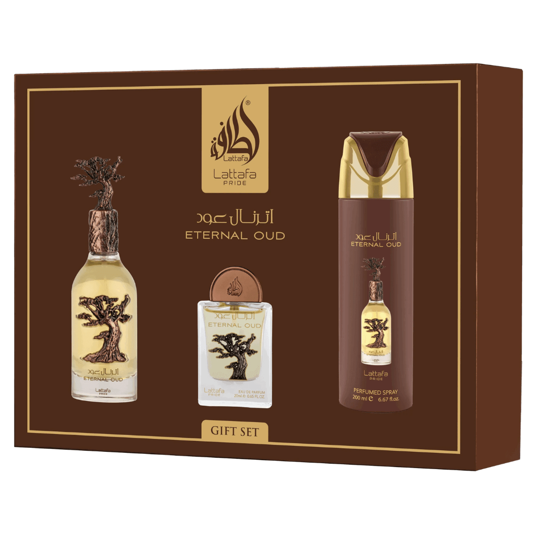 Lattafa Pride Eternal Oud 3-Piece Gift Set Unisex