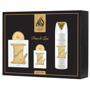 Lattafa Pride Peace & Love 3-Piece Gift Set